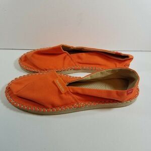 Havaianas Womens 7W 6M Tangerine Alpargatas Slip On Beach Casual 4131864